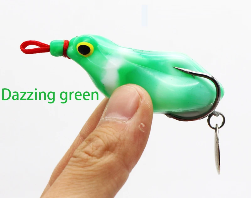 lure fishing bait  Modified soft bait of poisonous thunder frog Toad frog Artificial  / bionic bait