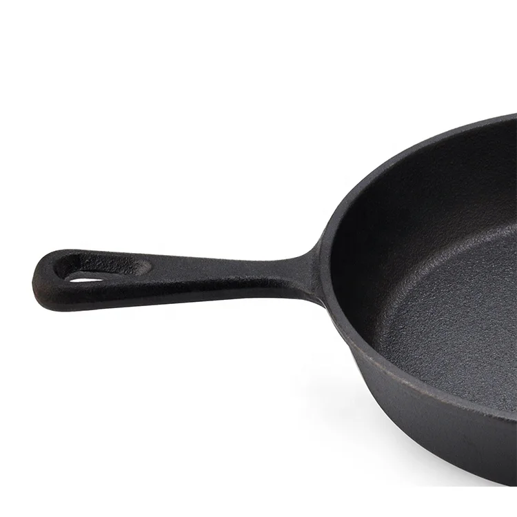 Cheap Commercial cast-iron skillet/mini cast iron skillet