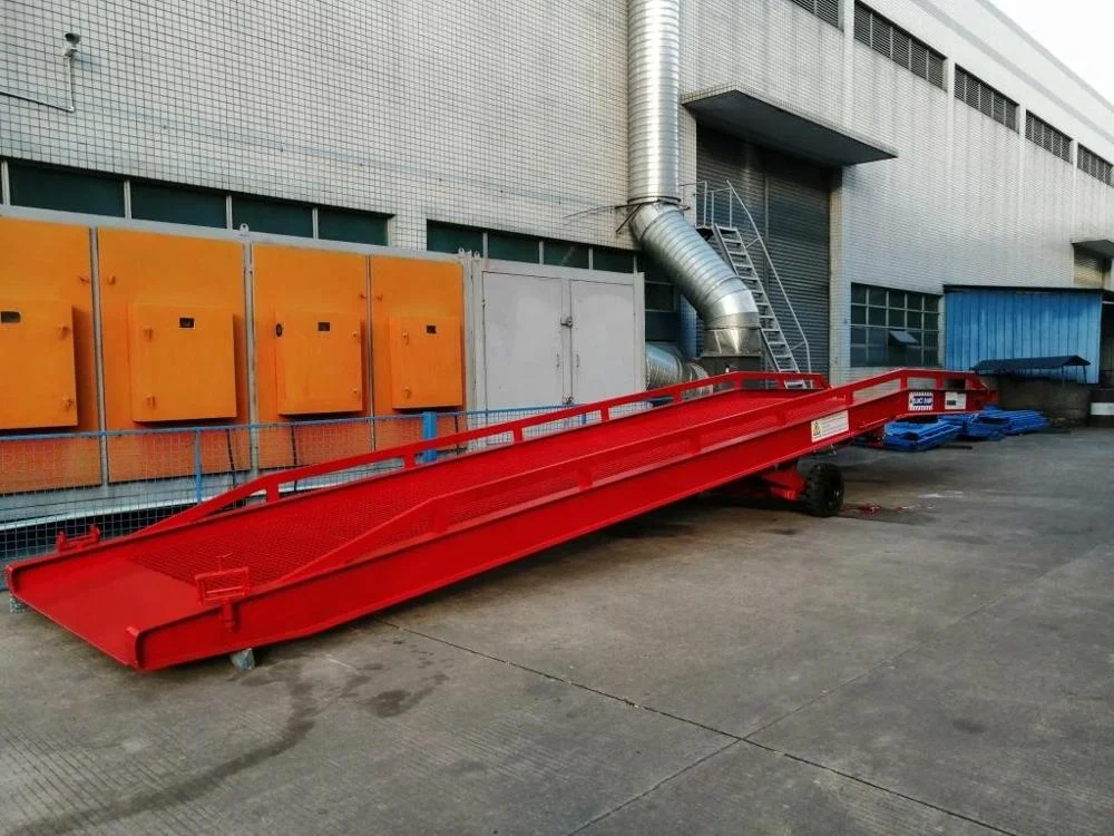8 Tons forklift ramp warehouse ramp for truck loading