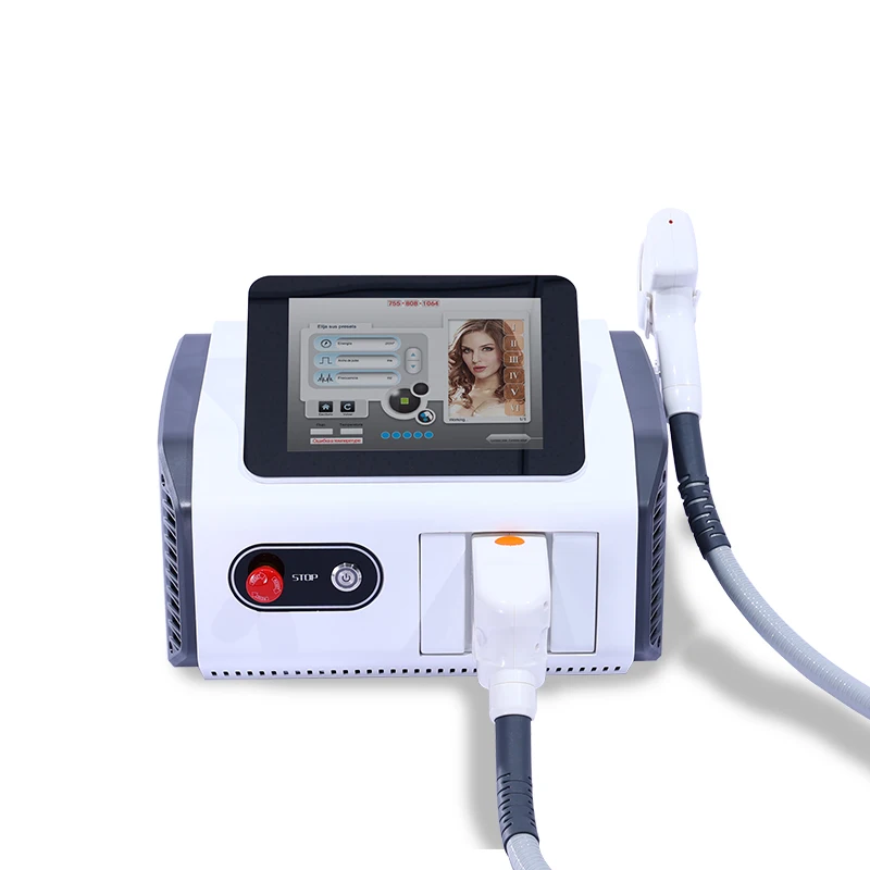 OEM Logo Portable Body Laser Hair Removal Diode Laser 755 808 1064 Epilation Definitive Diy Laser Hair Removal Diodenlaser 808