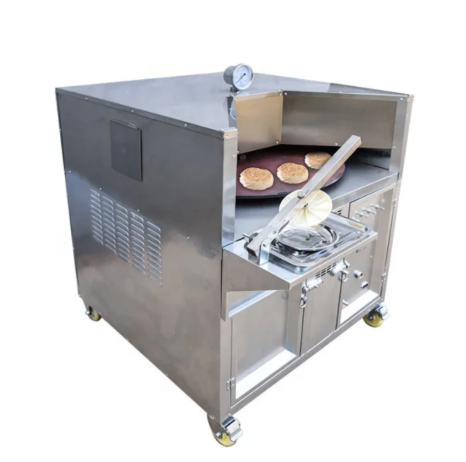 House Residence Home Mini Automatic Wheat Chapati Flat Roti Arabic Pita All Bread Making Baking Oven Machine