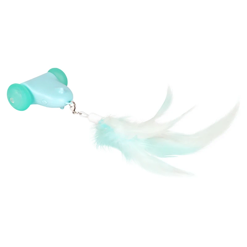 Interactive Electronic Toy Removable Funny Cat Teaser Stick Swing Car