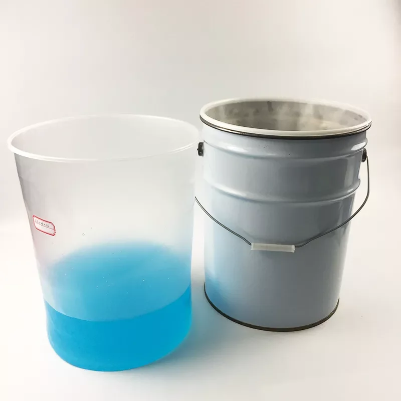 15L 20L 23L plastic paint barrel lining with anti-static rigid disposable pail liners