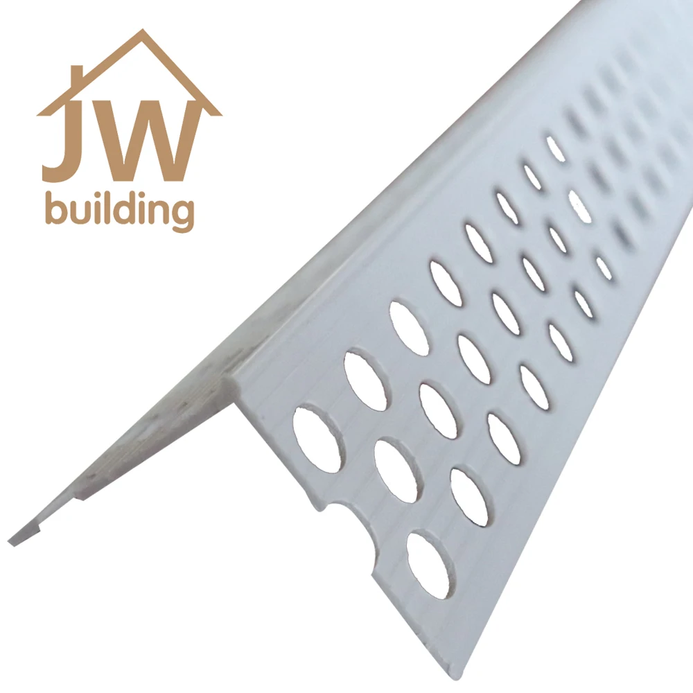 PVC  Angle Beading Good Quality Plastic Groove Lines Outdoor Wall Plastering Groove Joints