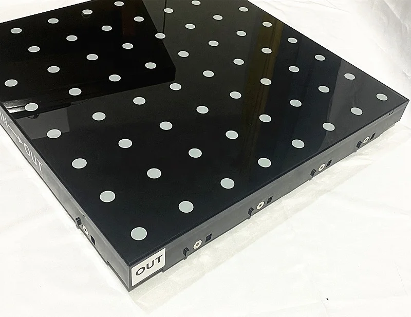 TOP Hot selling Wireless 3D Mirror Magnet LED Dancing Floor led video dance floor dancing dj lighting hot sales dj light speaker