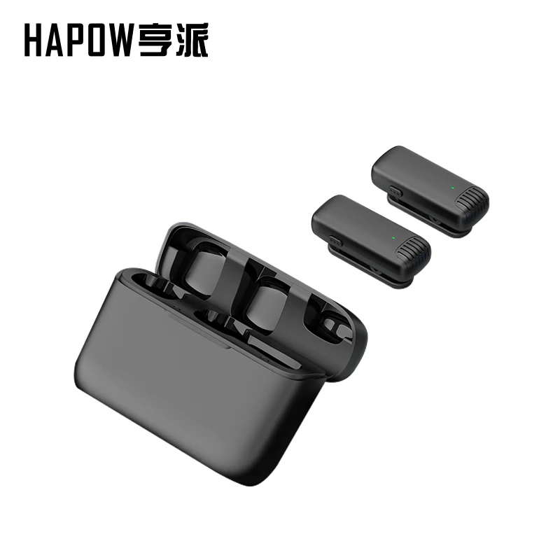 Hapow best sell smallest wireless microphone public speaking for dummies wireless microphone for vlog