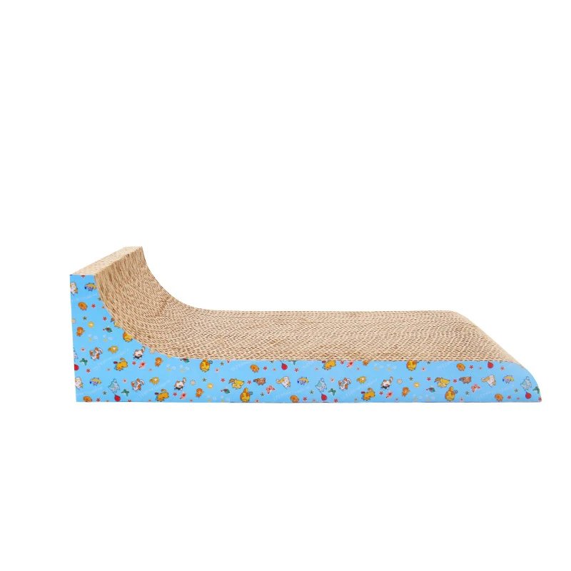 Three-in-One Cat Scratchers Corrugated Cardboard Furniture Made from Durable Paper Material