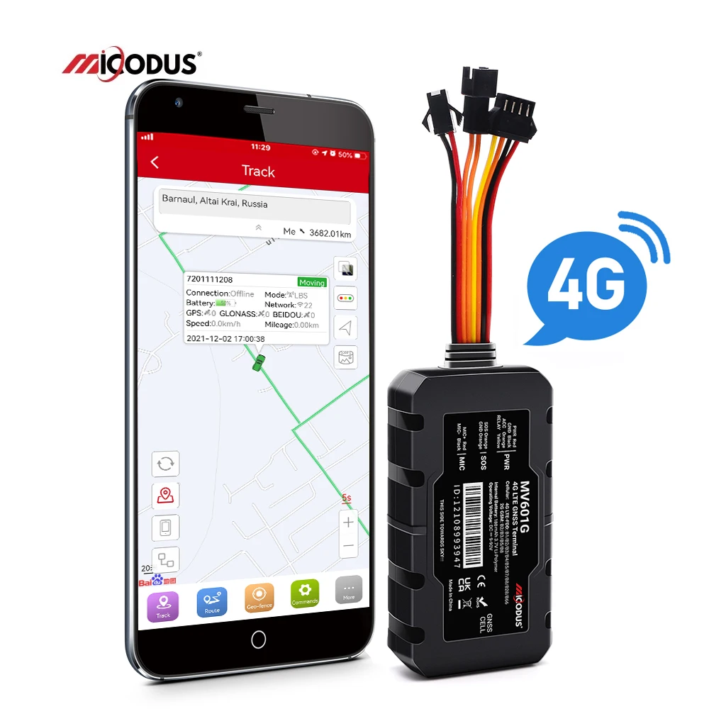 MiCODUS MV601G онлайн сим-карта двигатель Иммобилайзер Gps система слежения за автомобилем мотоцикл автомобильный трекер