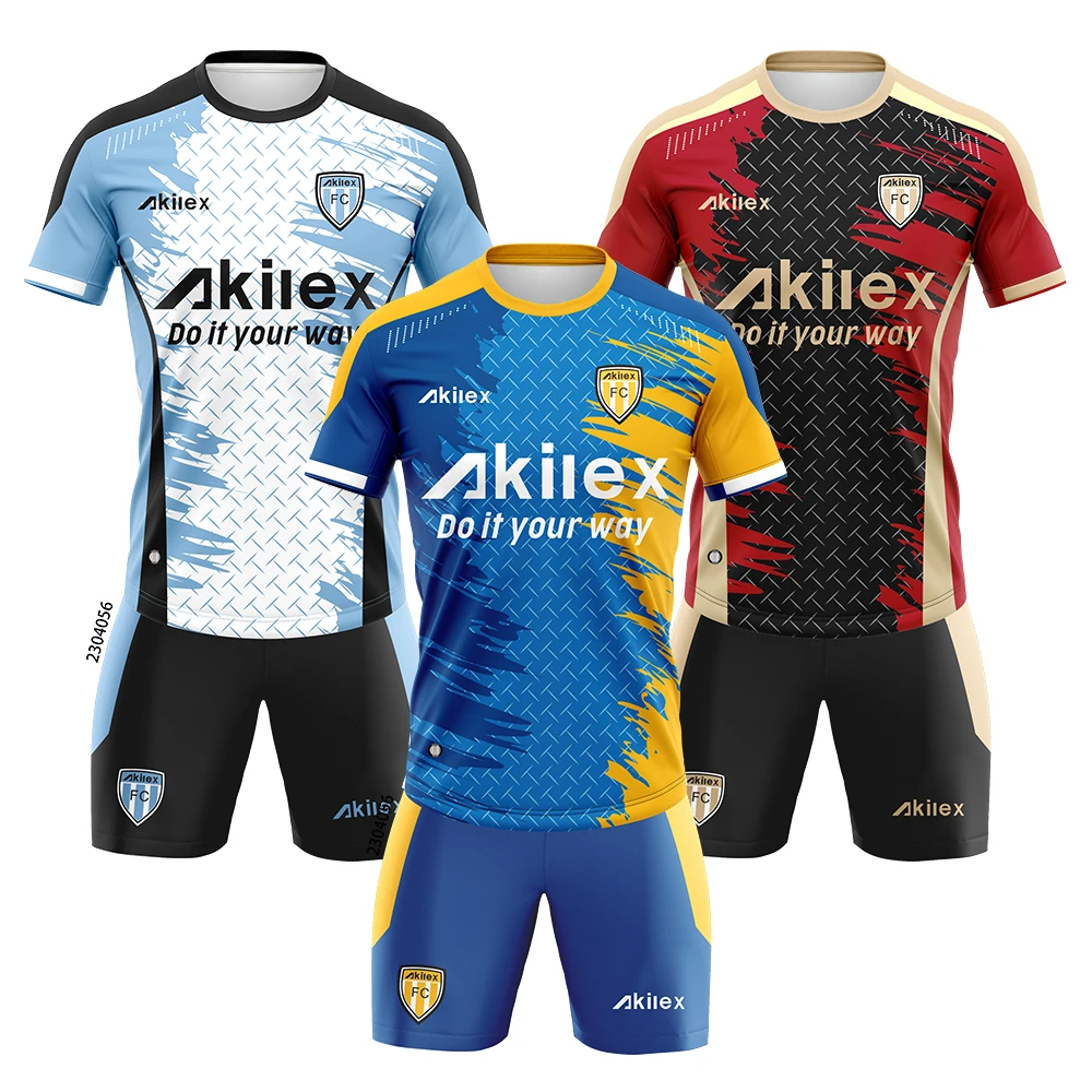 Wholesale Team Club Sublimated Original Design Soccer Uniform Sublimation Printing Sublimated Football Jersey Sets