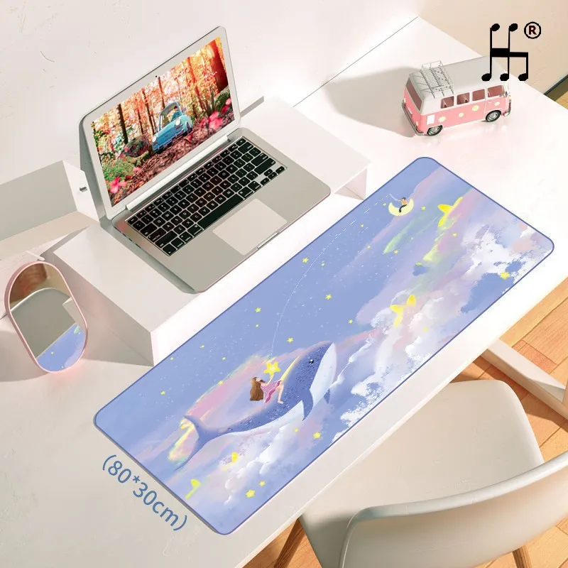 Gaming Mouse Pads Big Size Eco Mats with Edging Packaging Custom LOGO Mousepads