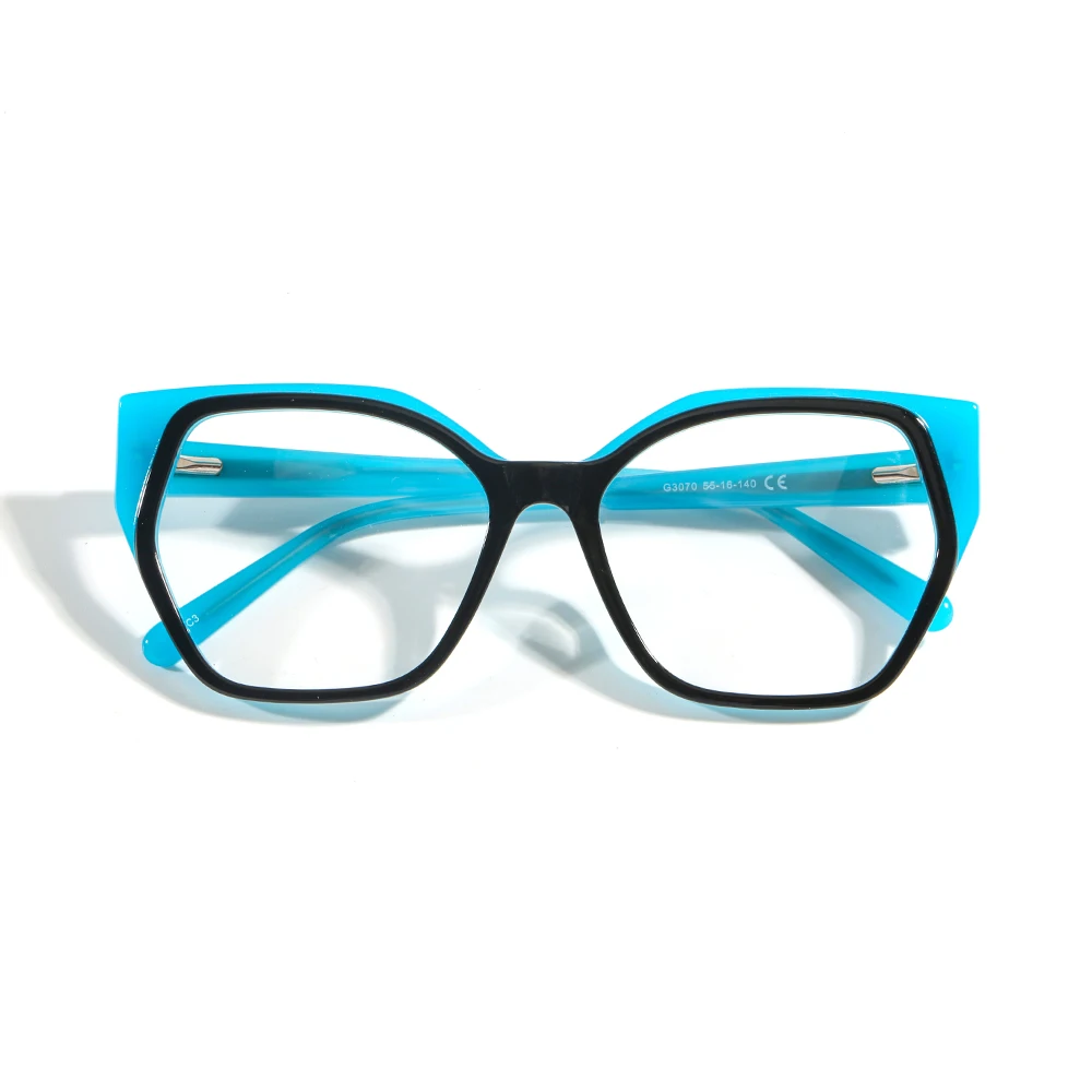 G3070 высококачественные дизайнерские новые модные оправы для очков под заказ очки для молодых женщин Кошачий глаз очки ручной работы из ацетата оптические оправы