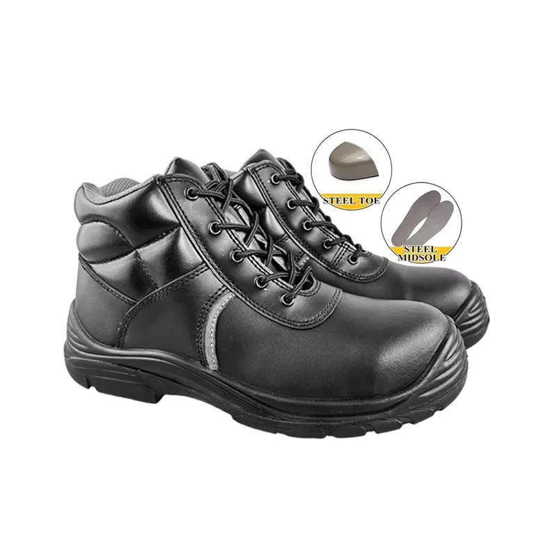 New Product Customization S3 Boots mining Industrial Desert Anti-Smashing Anti-Stab Safety Shoes  For Man With PU Shoes