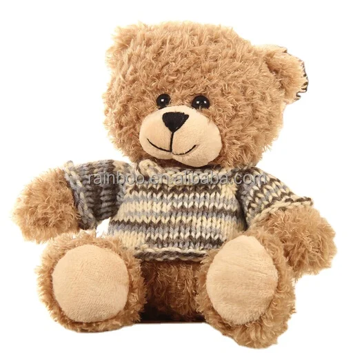 Promotional soft customized cute stuffed soft plush bear toy