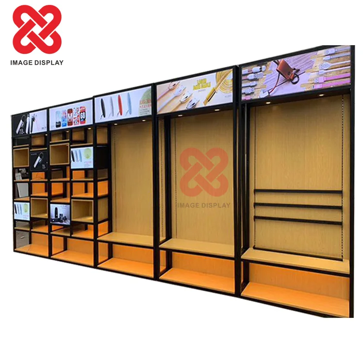 Customizable Cigarette display rack Metal Cosmetic display stand Supermarket Grocery shelf