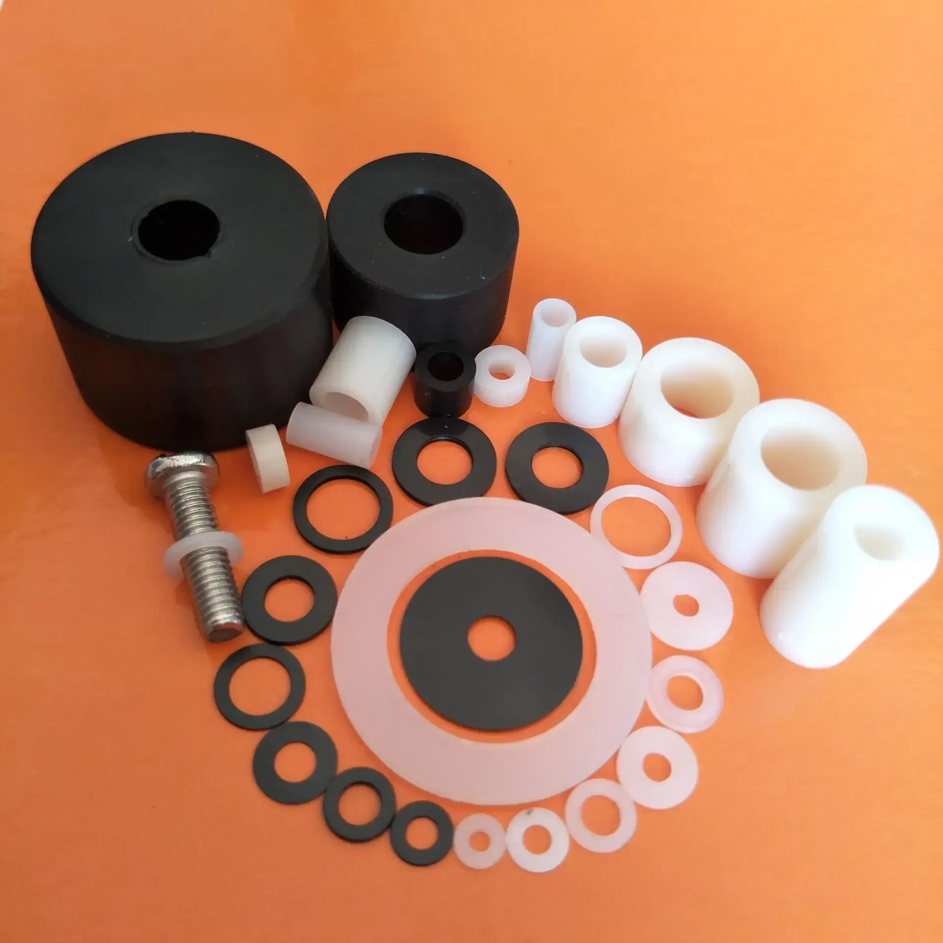 China Plastics POM Nylon PEEK Gasket Compressor Valve Plate CNC Machining Slider Nylon 66 Plastic Shaped Parts