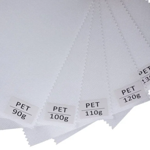 100% PET/PLA Spunbond Nonwovens Fabric/High Strength /Germany Machine Make RPET Non Woven10GSM-300GSM