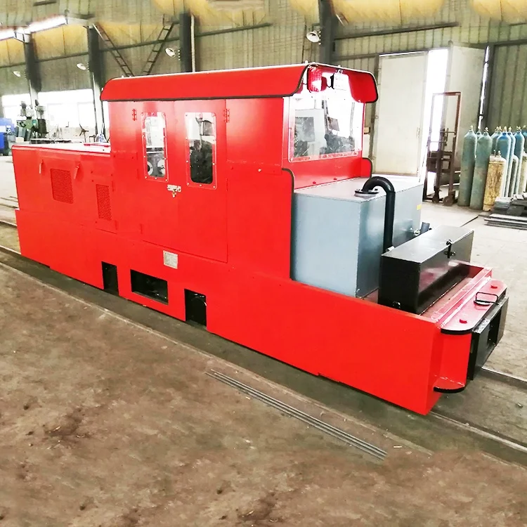 Internal Combustion Shunting Locomotive Narrow Gauge Underground Explosion Proof Small 5 Ton Internal Combustion Locomotive