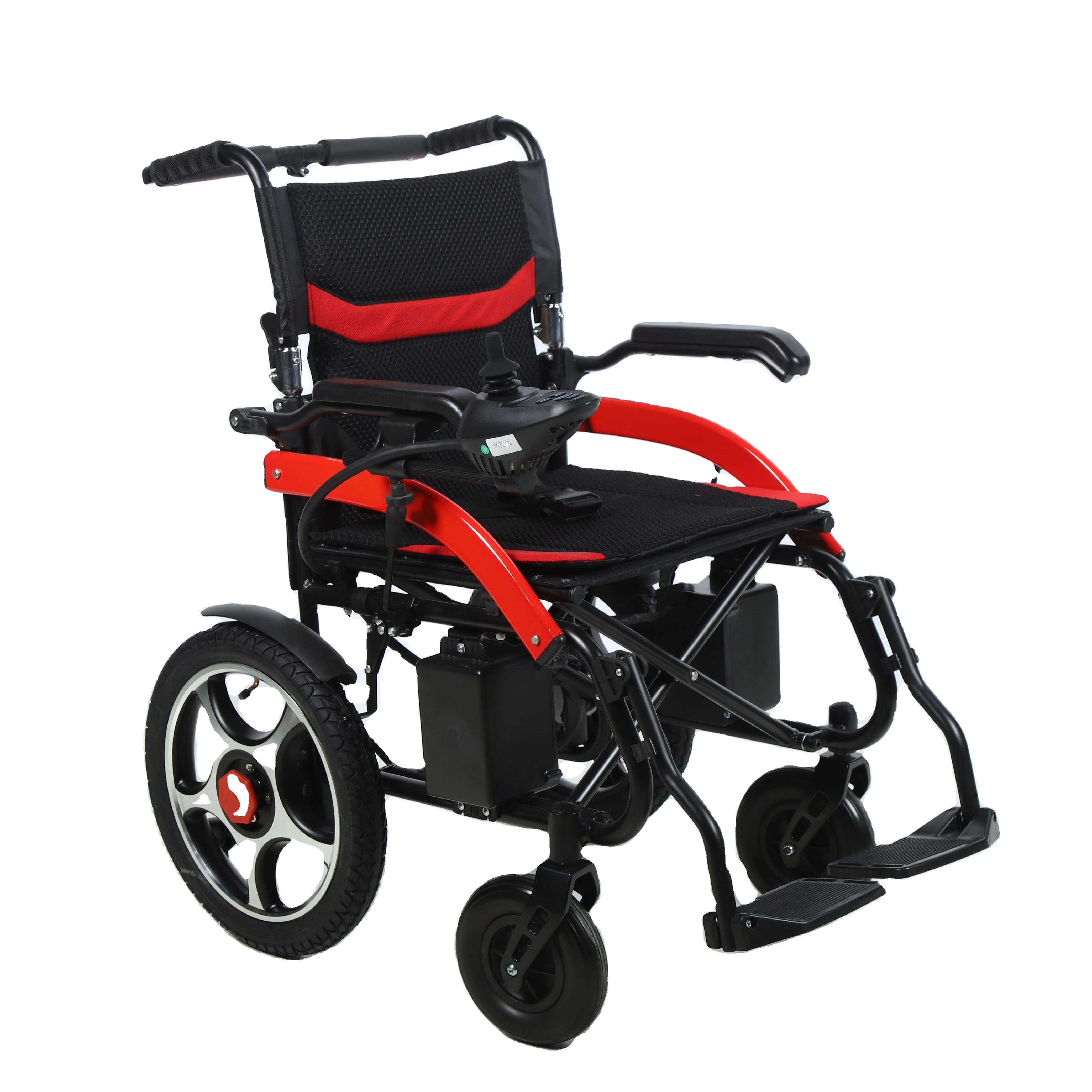 2022 aluminum Lightweight Mobility Aid Motorized Folding Electric Wheelchair Power Wheel Chair silla ruedas