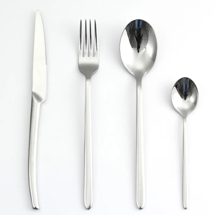 Luxury Cutlery Set Mariage Restaur Fourchet Couteau Couverts En Acier Inoxydable Dore Set De Couverts De Table En Inox