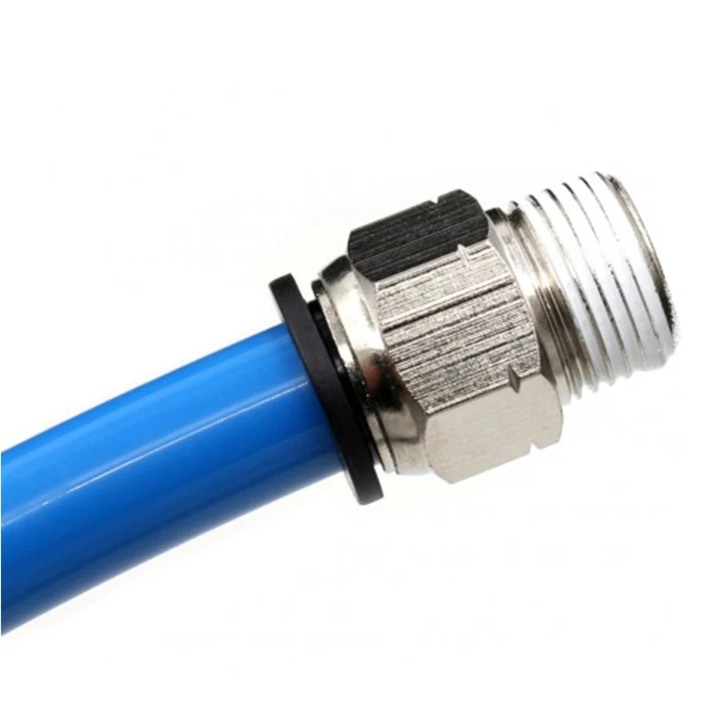 
FREE SHIPPING Accept customization 2pcs One Touch Push In Fittings DOT air line fittings PC8-1/4' for plastic tube 