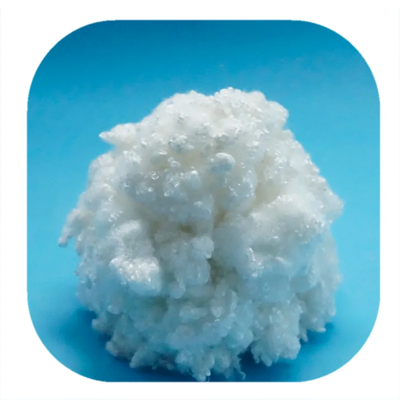 siliconized polyester staple fiber hcs 3d x 64mm