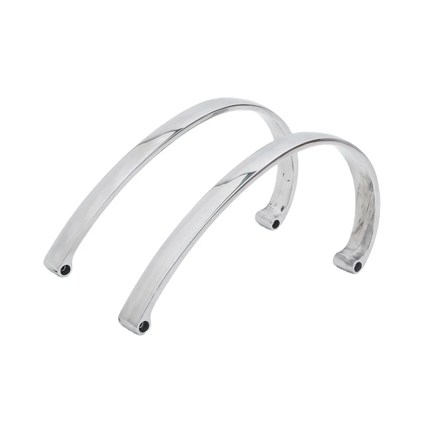 High quality stainless steel chair armrests office chair metal corrosion resistance chair armrest