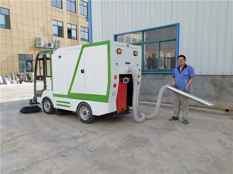 Four-wheel Sweeper Electric Sweeper Industrial Driving Sweeper Quality Assurance