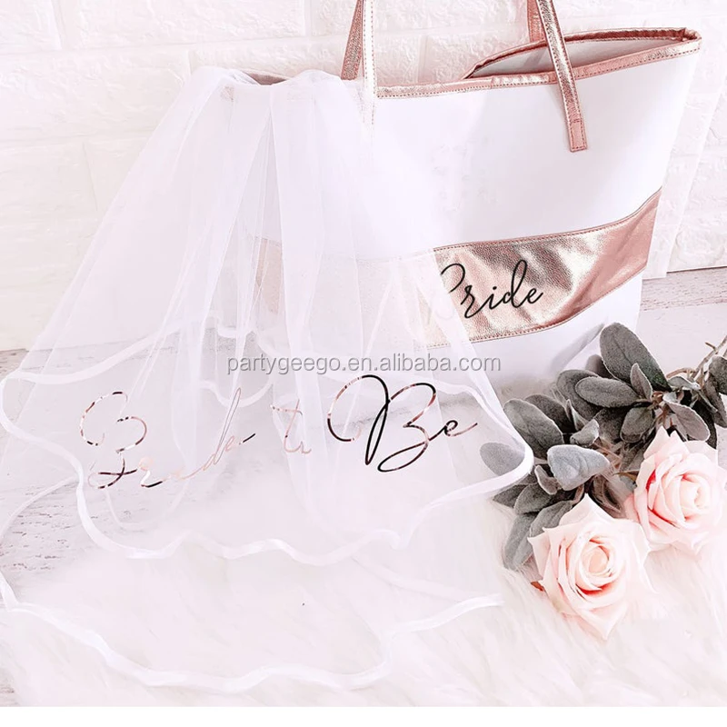 
Bachelorette Hen Party Wedding Bride To Be Veil Bridal Veil 