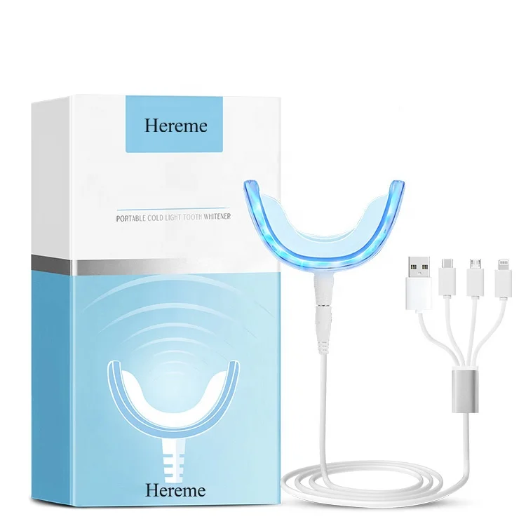 CE сертификация Type-C Android Apple и заряжаемый при помощи USB машина для отбеливания зубов комплект с гелевые вещества проблем с зубами