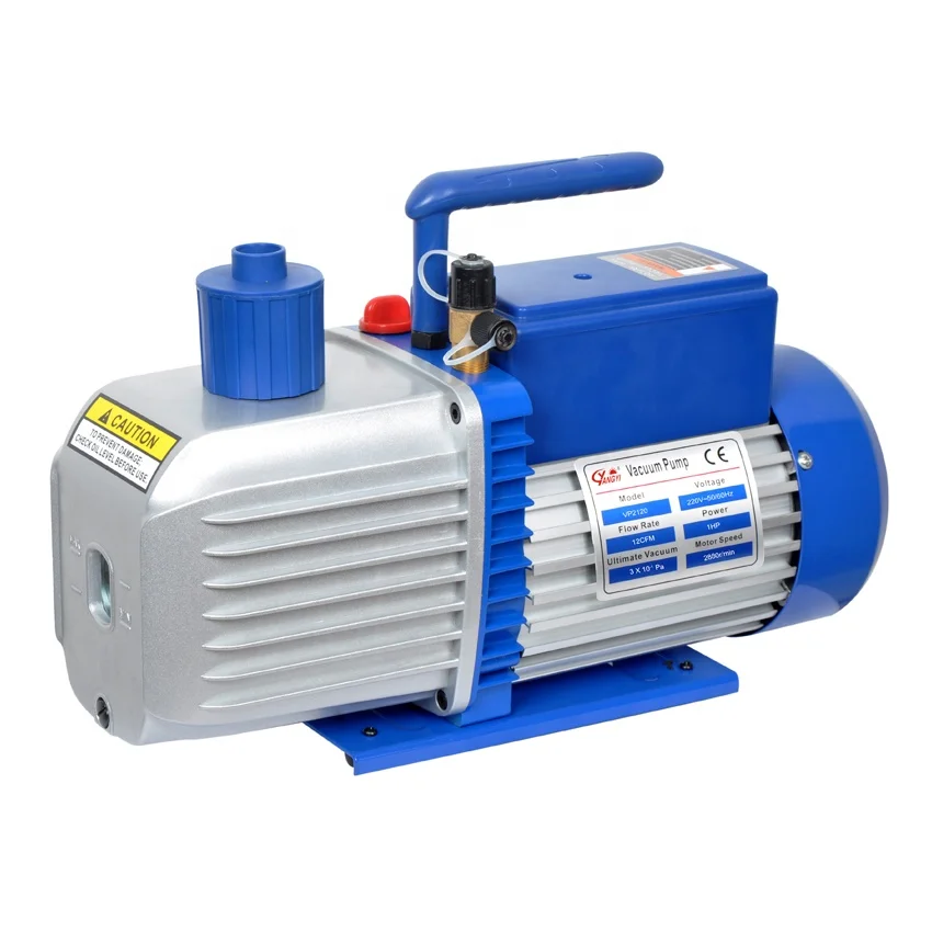 Вакуумный насос для хладагента двухступенчатый вакуумный 12CFM VP2120 VP2100 HVAC инструменты обслуживания переменного тока