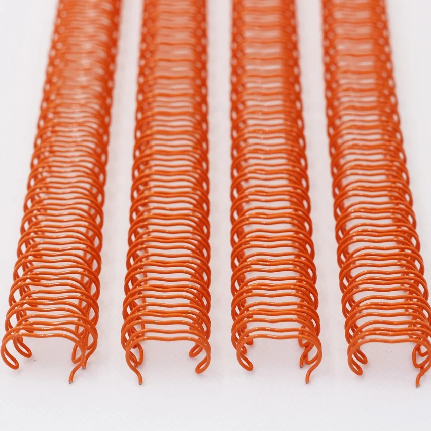 High Quality Multiple Color Spiral Coil Book Binding Wire O Double Wire