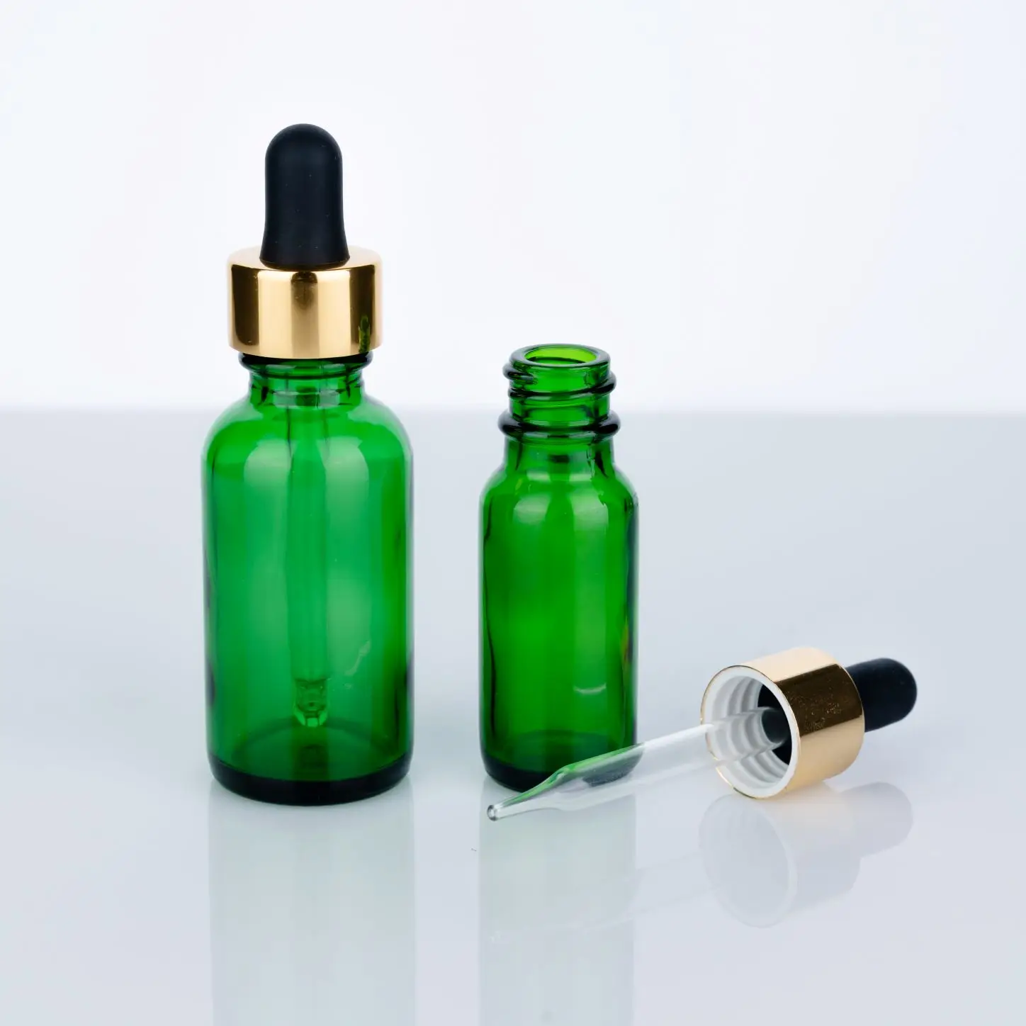 Прозрачная Роскошная стеклянная бутылка, силиконовая стеклянная бутылка для воды, стеклянная бутылка с пипеткой, масло