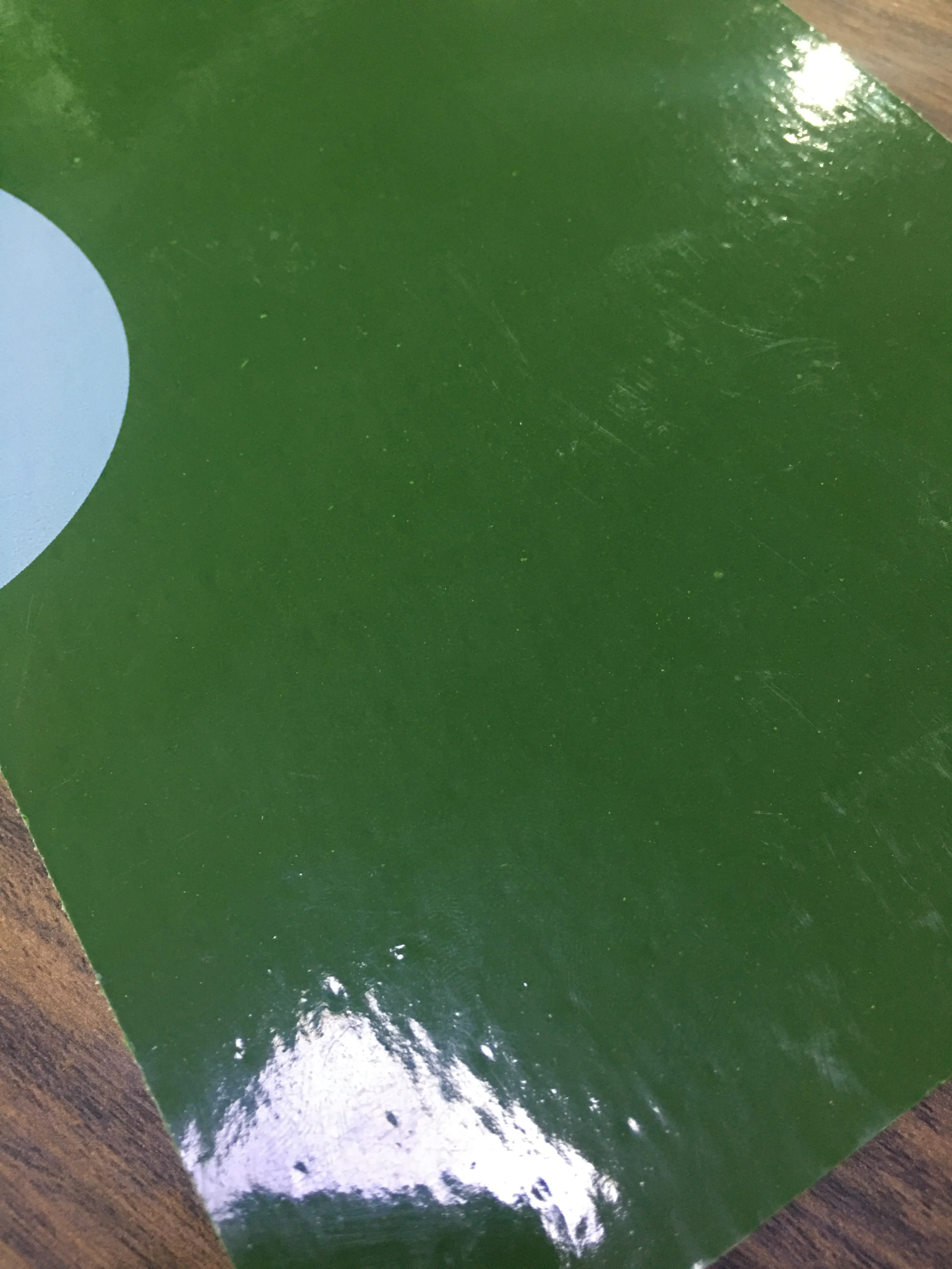 High quality 18mm 20mm 21mm blue green orange color pp plastic film faced plywood factory