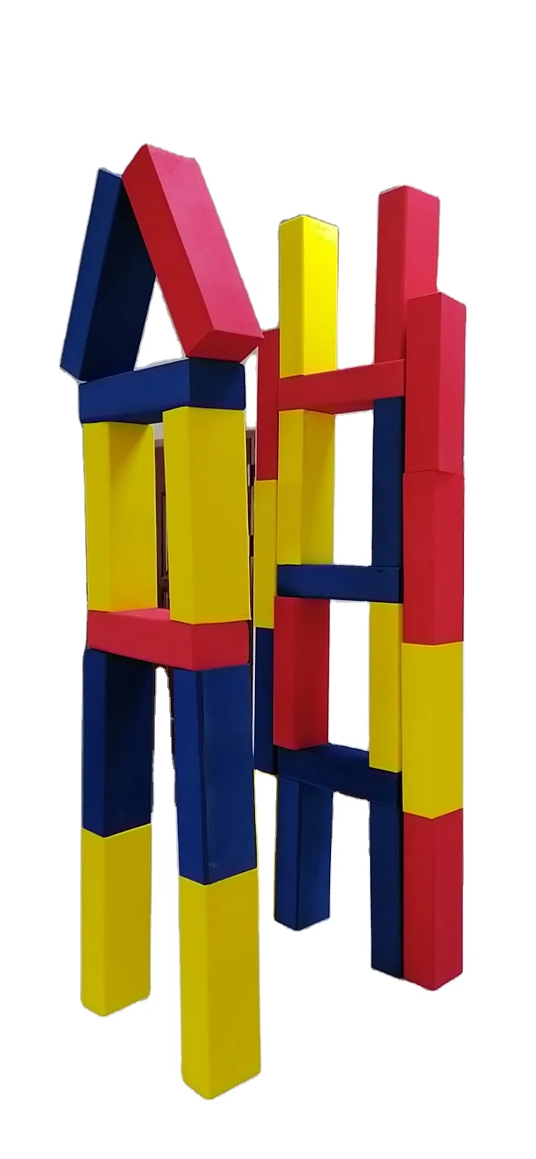 Soft and safety big foam blocks for kids educational block toys OEM
