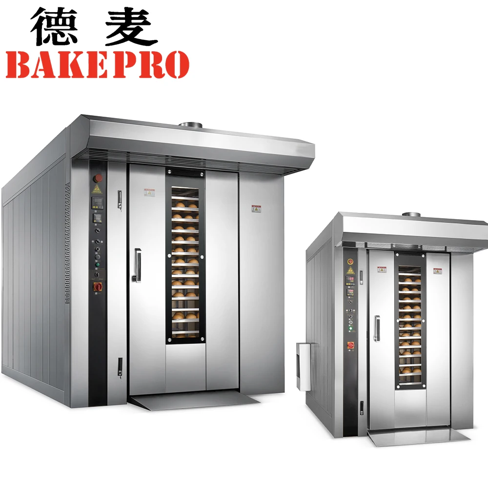 12 trays baguette baking oven bread oven gas baking machine 32 trays rotary personalized reasonable price rotary oven for sale