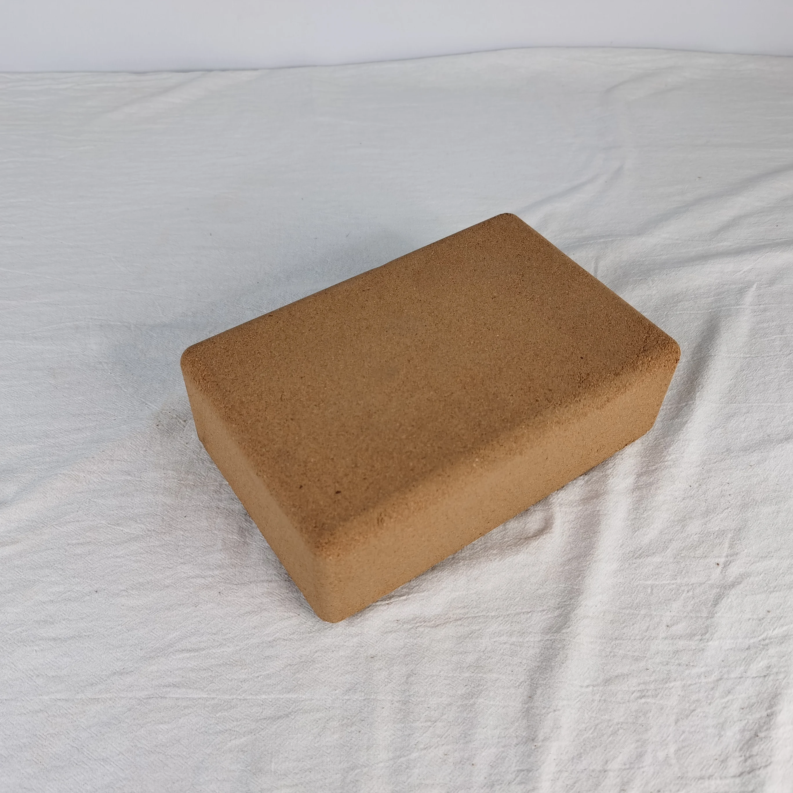 Low MOQ Eco-Friendly Environmental sustainable 369 Inches Cork Blocks With Custom Logo Yoga Exercise Wooden brick for fitness