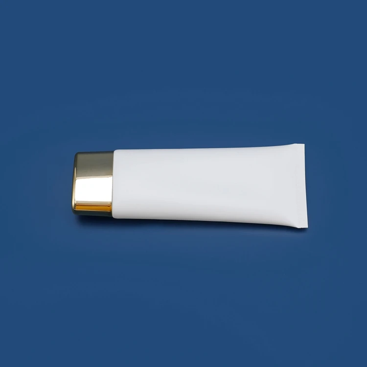 Wholesale Cosmetic Custom Flat Soft Tube Packaging,Hand Cream Tube 100Ml,tubos macios de cosméticos Sunscreen Cream Tube