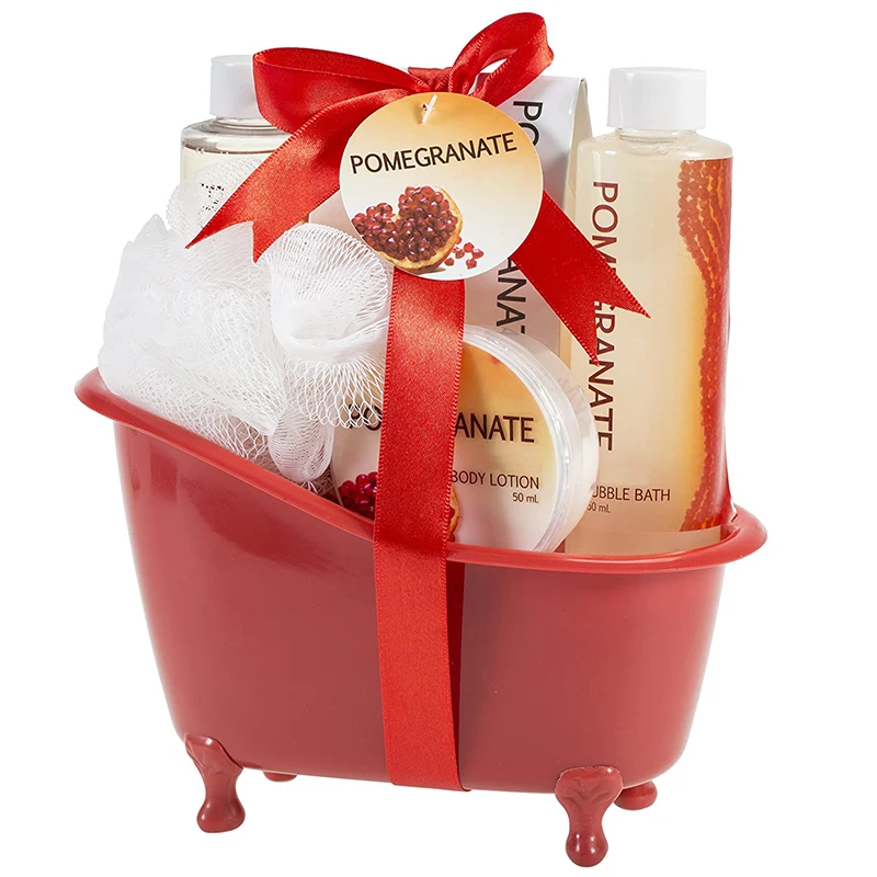 Wholesale 5 Pieces cleansing Moisturizing SPA BodyWorks Bathtub Gift Set