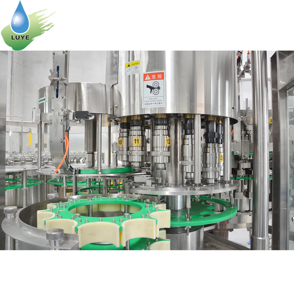 2022 Automatic Pet Bottle Soft Beverage Drink Production Line Carbonated Soda Cola Energy Drinks Making Filling Machine