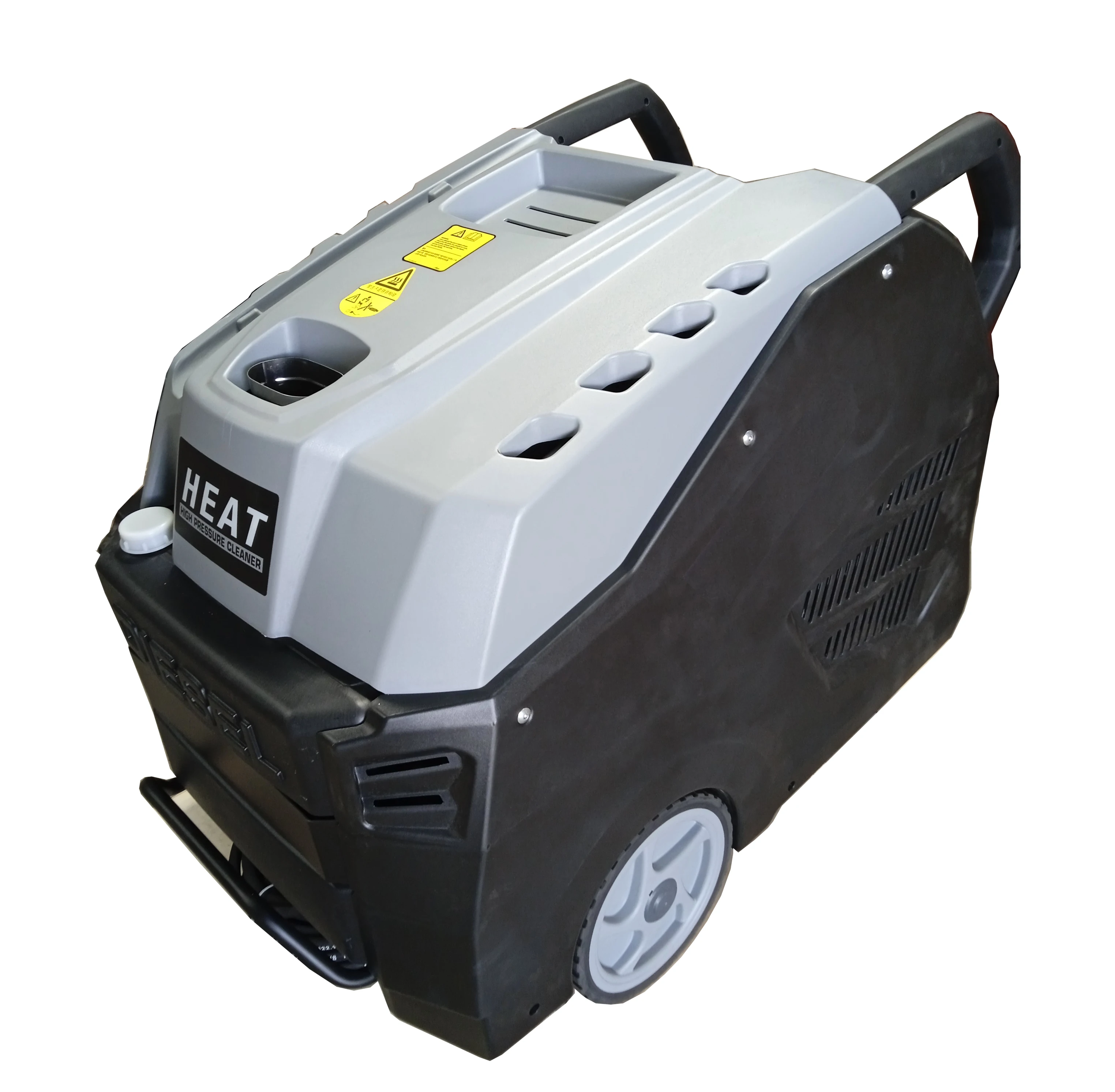 Industrial 7.3KW Diesel Heat High Pressure Steam Cleaning Machine 2900psi 200bar Hot Water Jetter Washer Pump with Pressure Gun