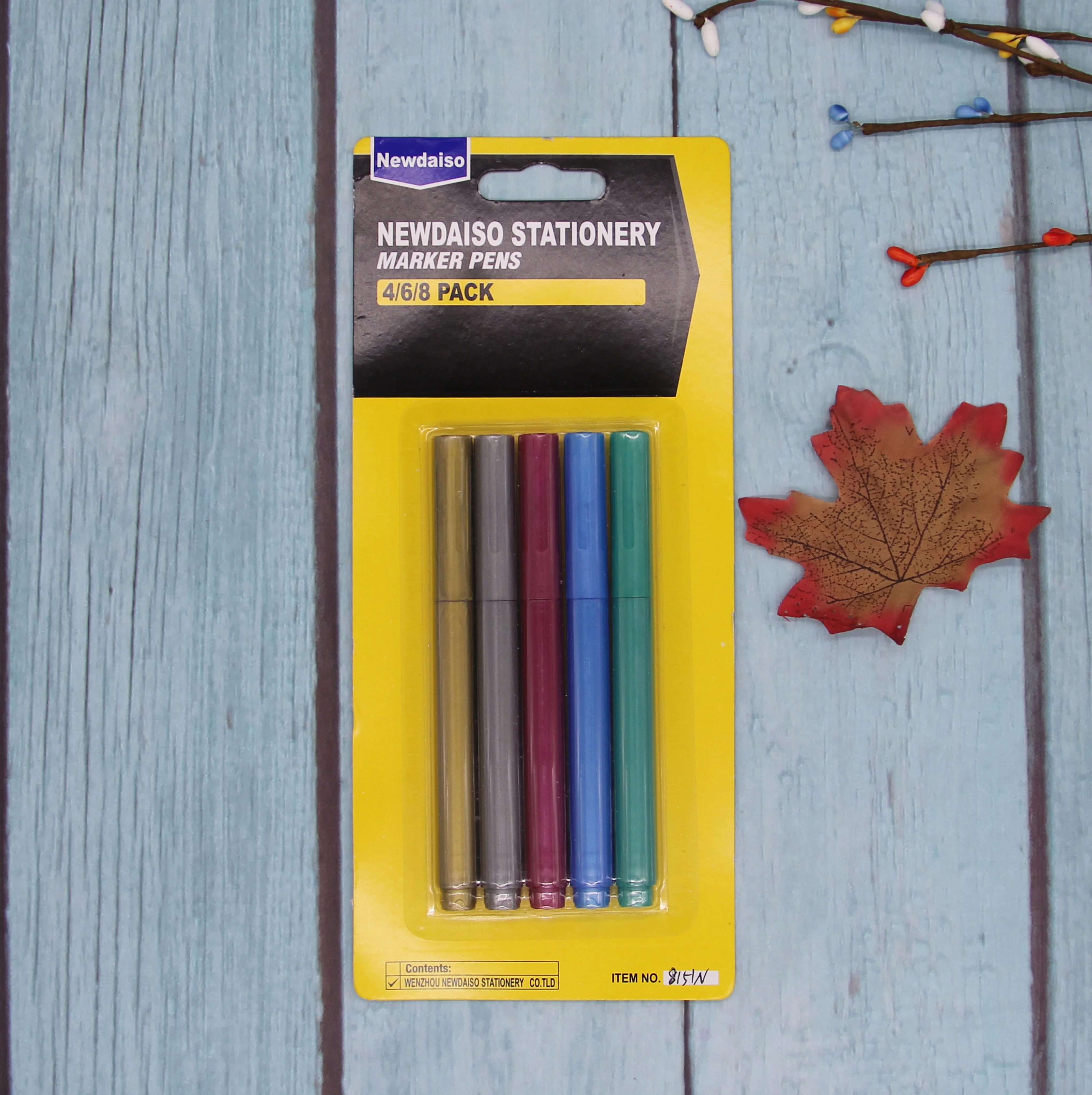  Factory direct window marker save 20% multi-color permanent metallic pen suitable for all surface including car