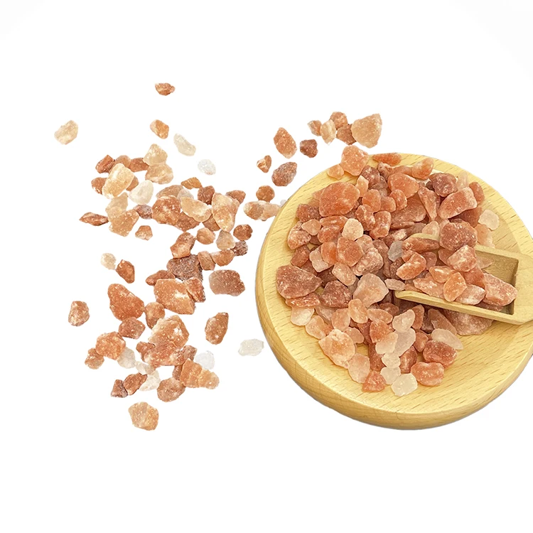 Detox Spa relaxing scent Crystal Bath Sea salt with Lavender seed & Rose petal  in glass bottle soaking bath salt