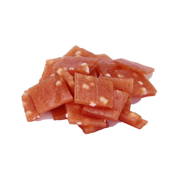 OEM Hot-selling Chicken &Cheese Slice For Dogs  Pet Treats Manufacturers