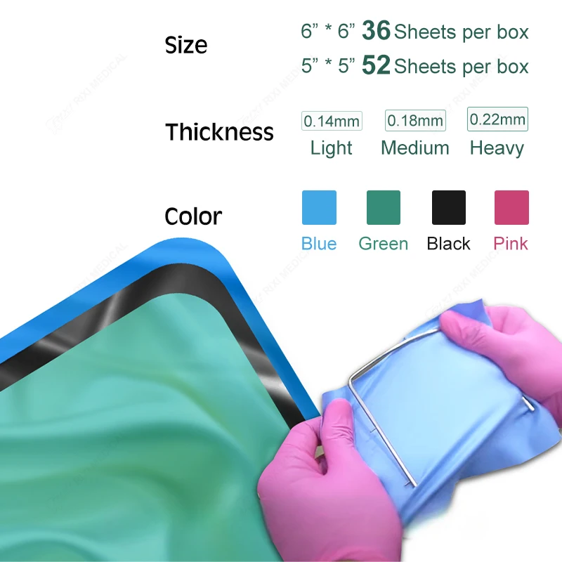 Dental Dam Latex Dental Rubber Dam Kit Set Dental Rubber Dam