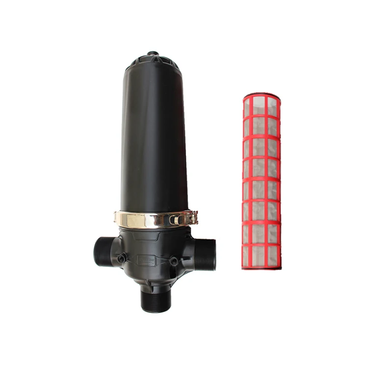 50mm 2 Inch T Type Plastic Irrigation Water Treatment Screen Filter for Agriculture Garden T1763S120
