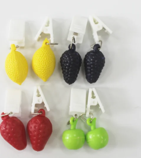 
ruffled plastic table skirting clip fruit table clip colored plastic clip 