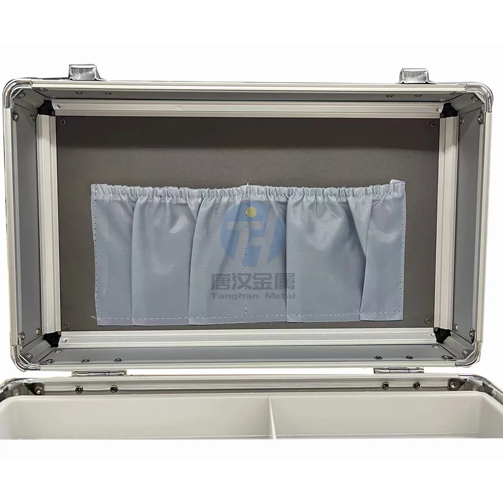 Factory price Medical Supplies Home Survival  First Aid Kits ALUMINUM Emergency Safety Medical Case