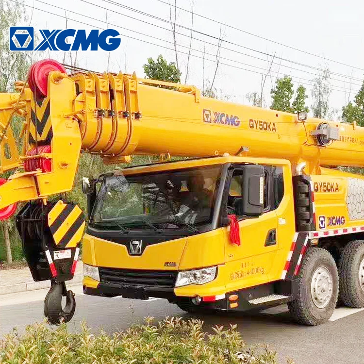 Используется автокран подержанный кран XCMG (QY50KA 50T передвижной кран