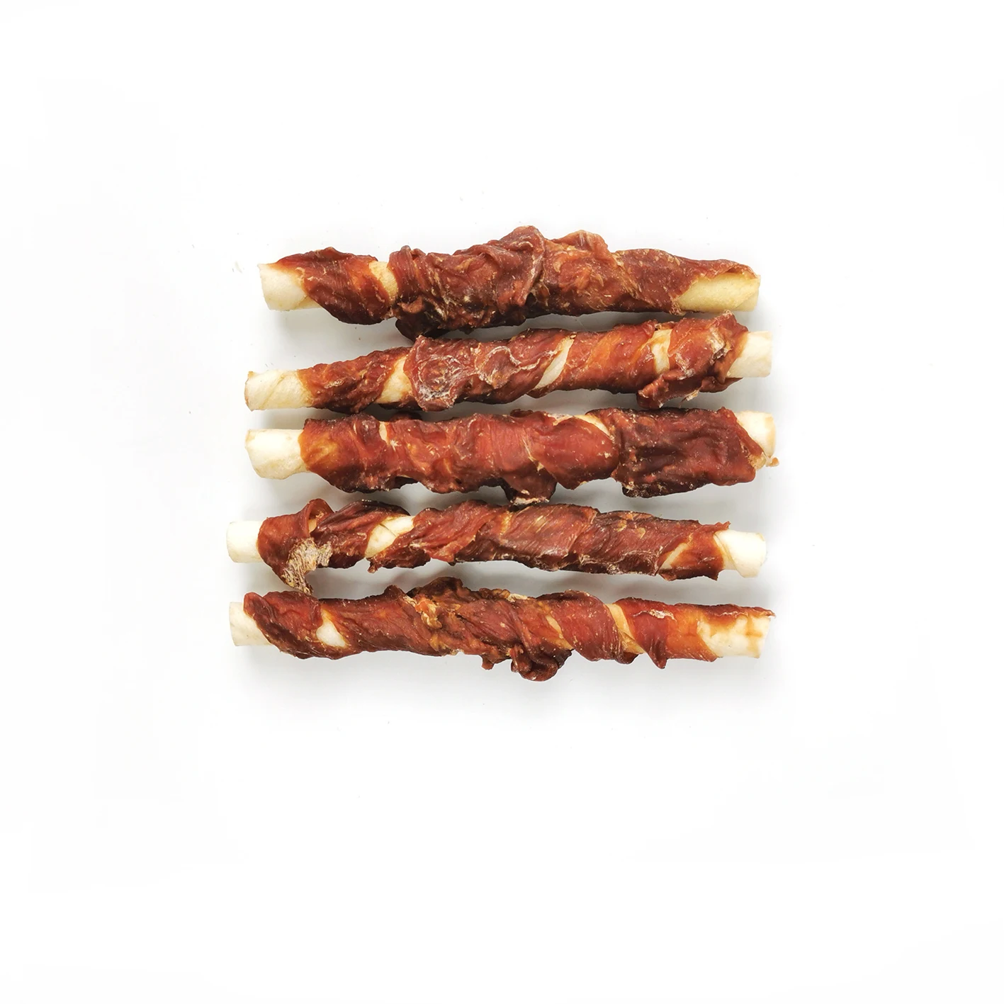 Сыромятные палочки, обернутые уткой, оригинальная курица с сыромятной палочкой, жевательные закуски для собак, импортные товары для собак, оптовая продажа Oem, для домашних животных