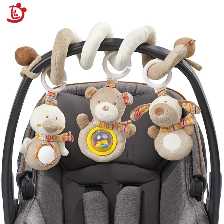 Oem мягкие модные милые Мультяшные подвесные игрушки для детской кроватки плюшевый медведь